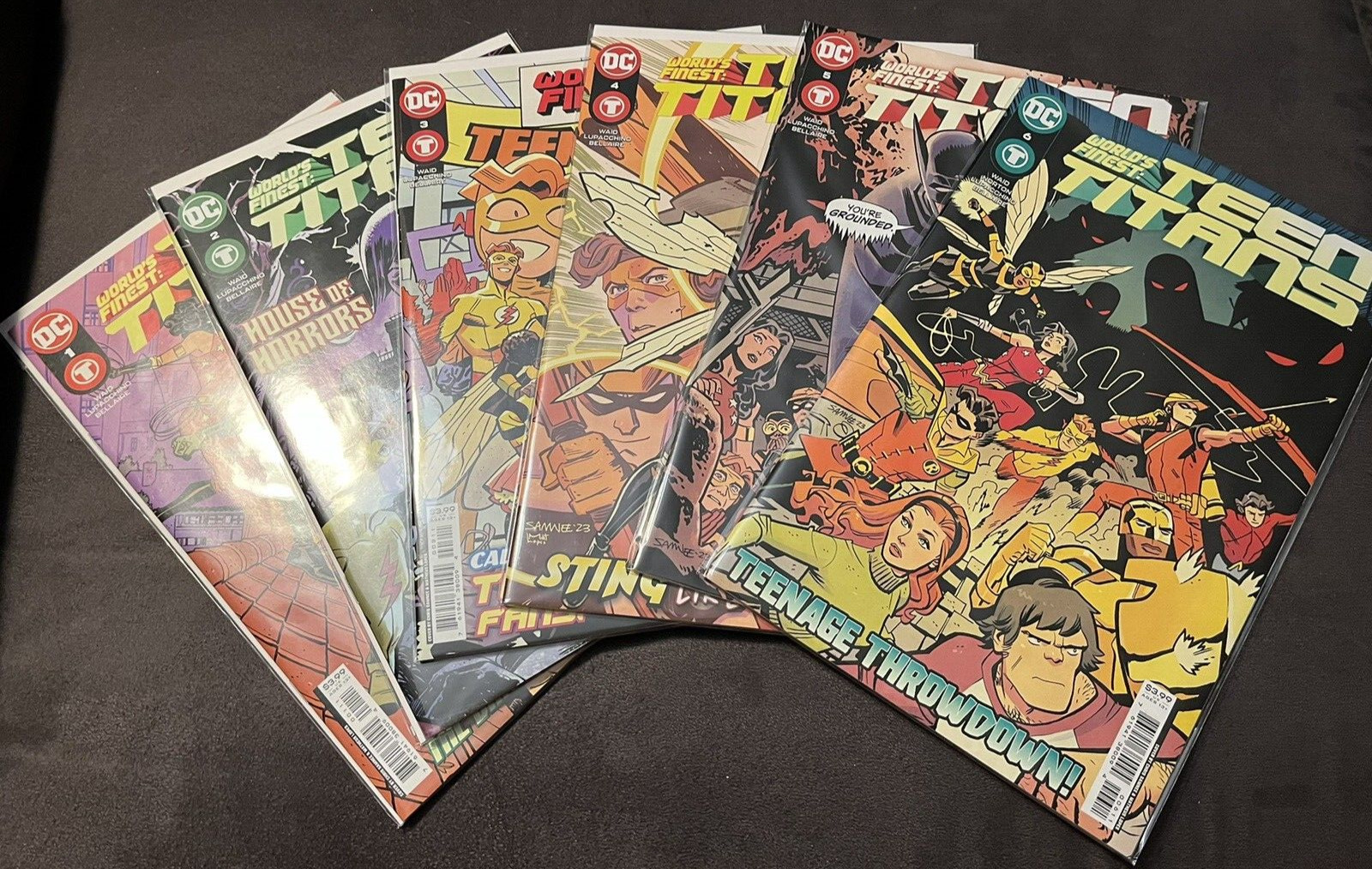 World\'s Finest Teen Titans # 1-6 DC Comics 2023 Mark Waid Complete Lot Cover A