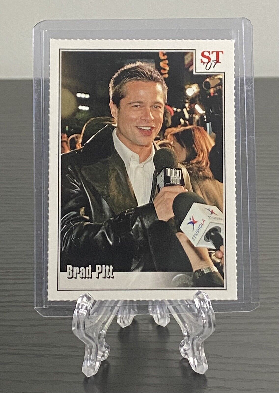 Brad Pitt Actor 2007 Spotlight Tribute Trading Card #32