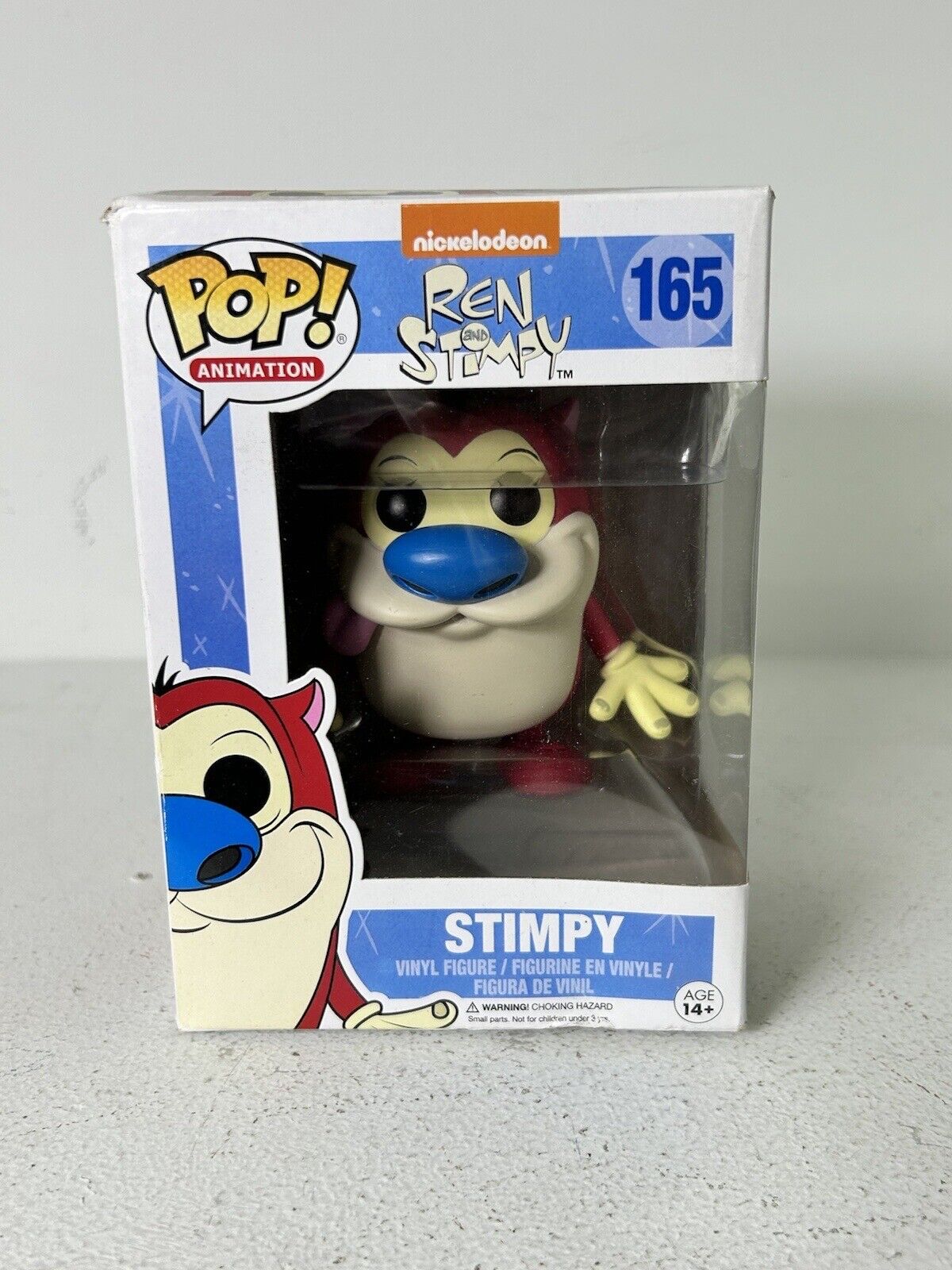 Funko Pop Animation Vinyl Nickelodeon Ren and Stimpy Stimpy #165 Protector