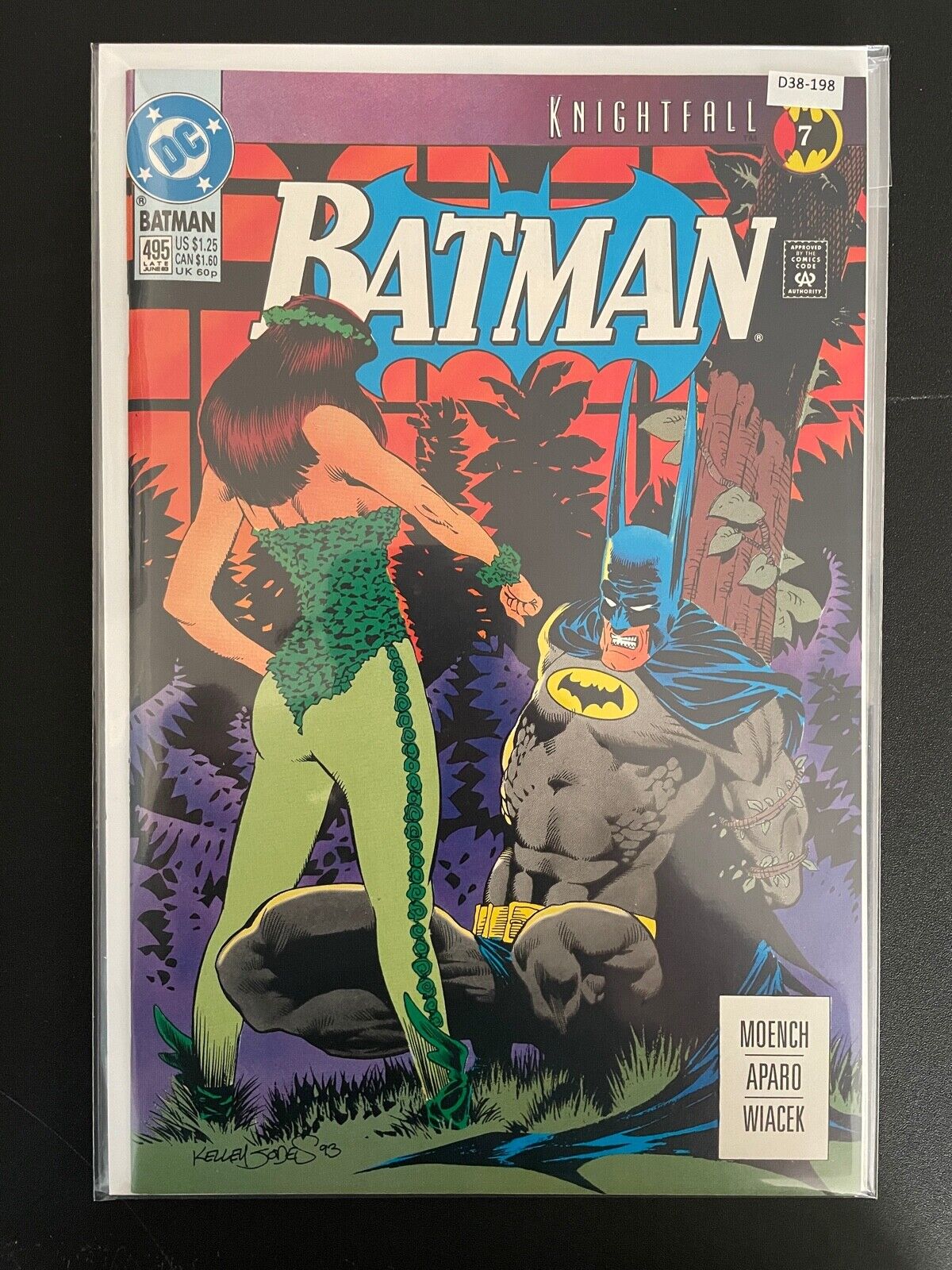 Batman Knightfall 495 Higher Grade DC Comic Book D38-198