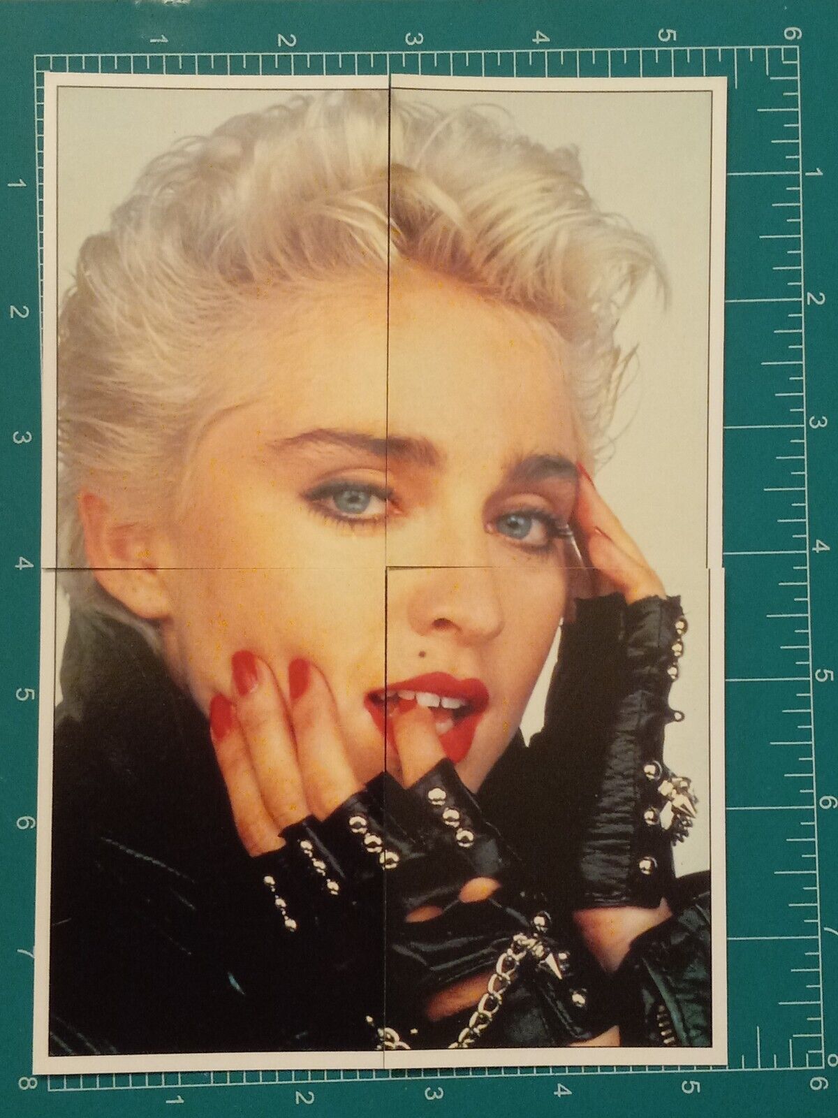 1988 Panini the Smash Hits Pop ROCK Music Stars sticker CARD MADONNA #101 - 104