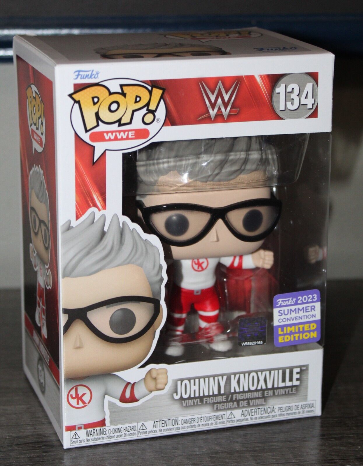 Funko Pop WWE - Johnny Knoxville #134 (Amazon Exclusive)