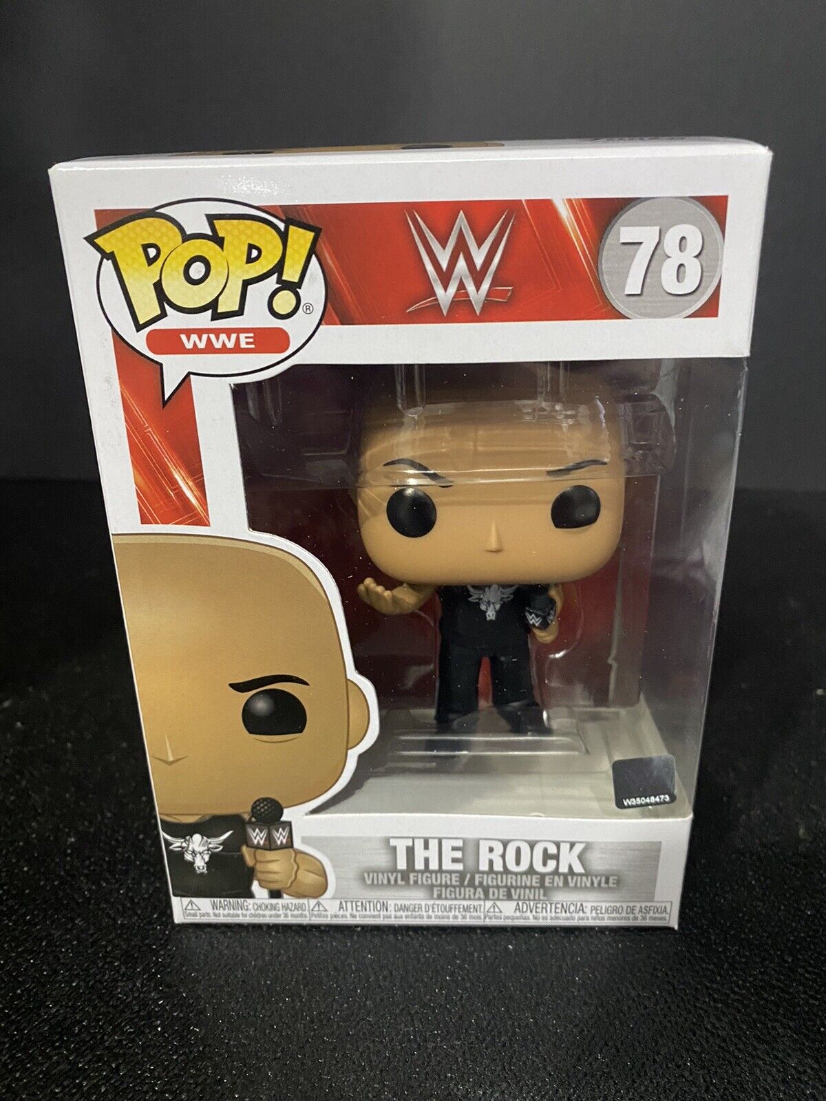 FUNKO POP THE ROCK 78 WWE E01
