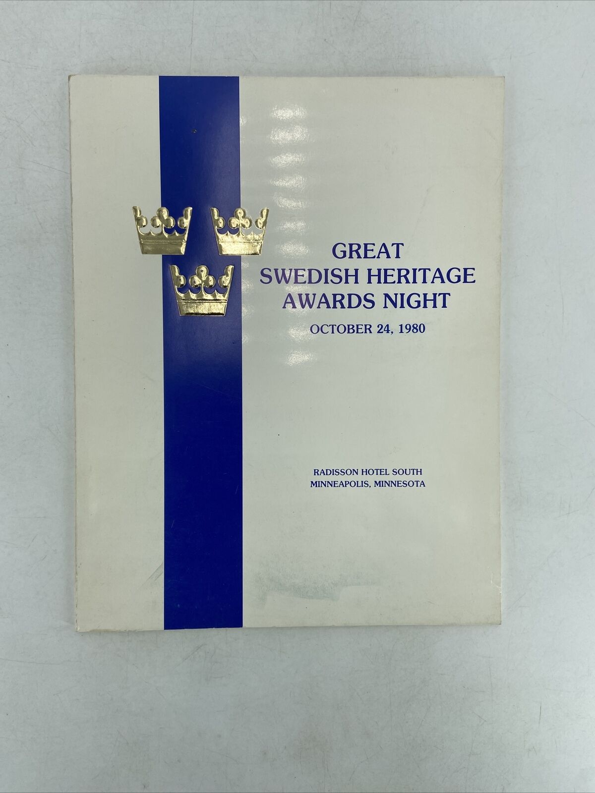 1980 Great Swedish Heritage Awards Night Program, 9 Men of Sweden Honored