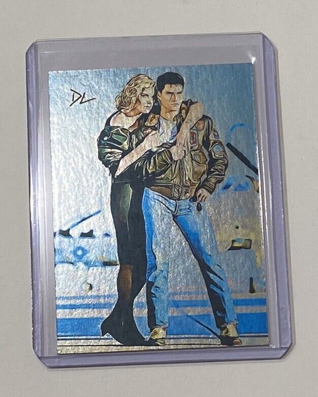 Tom Cruise Platinum Plated Artist Signed “Top Gun” Trading Card 1/1
