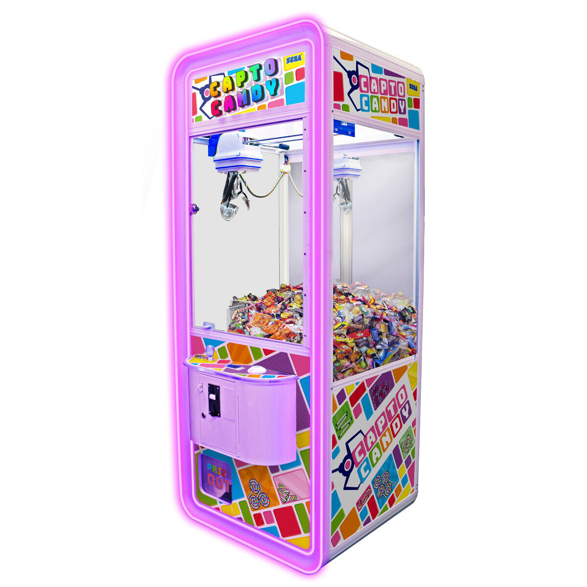 SEGA Capto Candy Crane Arcade Prize Game - Winner Every Time