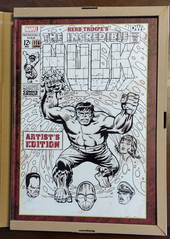 Herb Trimpe\'s Incredible Hulk Artist\'s Edition HC IDW New Sealed Marvel