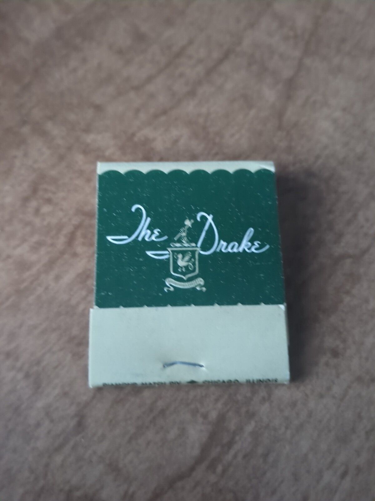Vintage 1960s Matchbook The Drake Hotel Chicago Aquila Non Capit Muscas