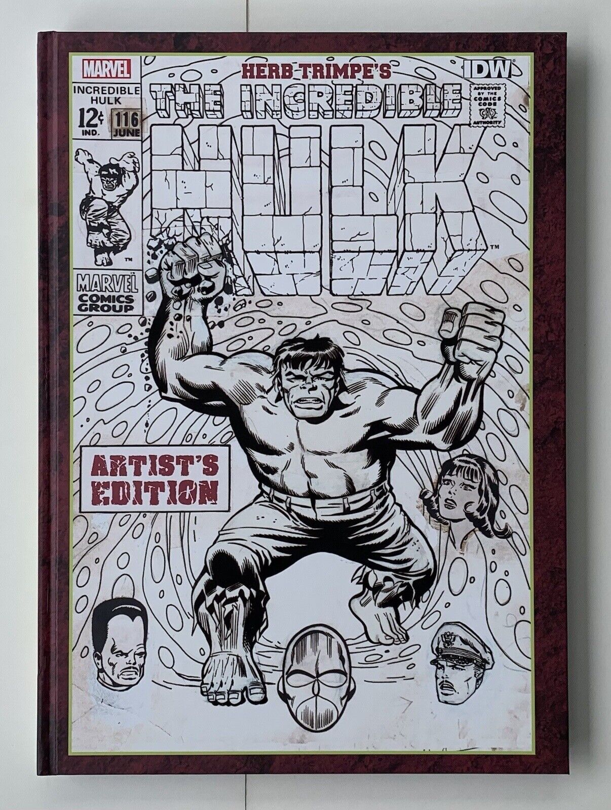Herb Trimpe’s Incredible Hulk Artist’s Edition HC New IDW Marvel Hardcover