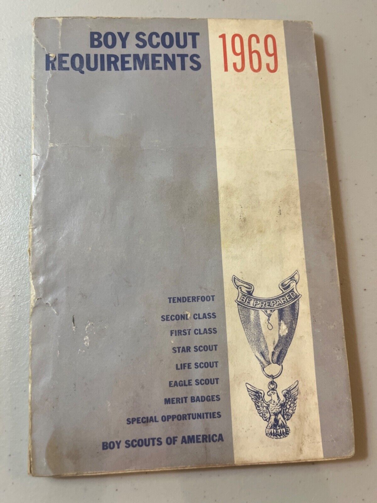 1969 Boy Scout Requirements Vintage Boy Scouts of America BSA Book