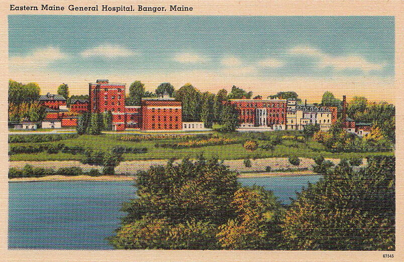  Postcard Eastern Maine General Hospital Bangor Maine