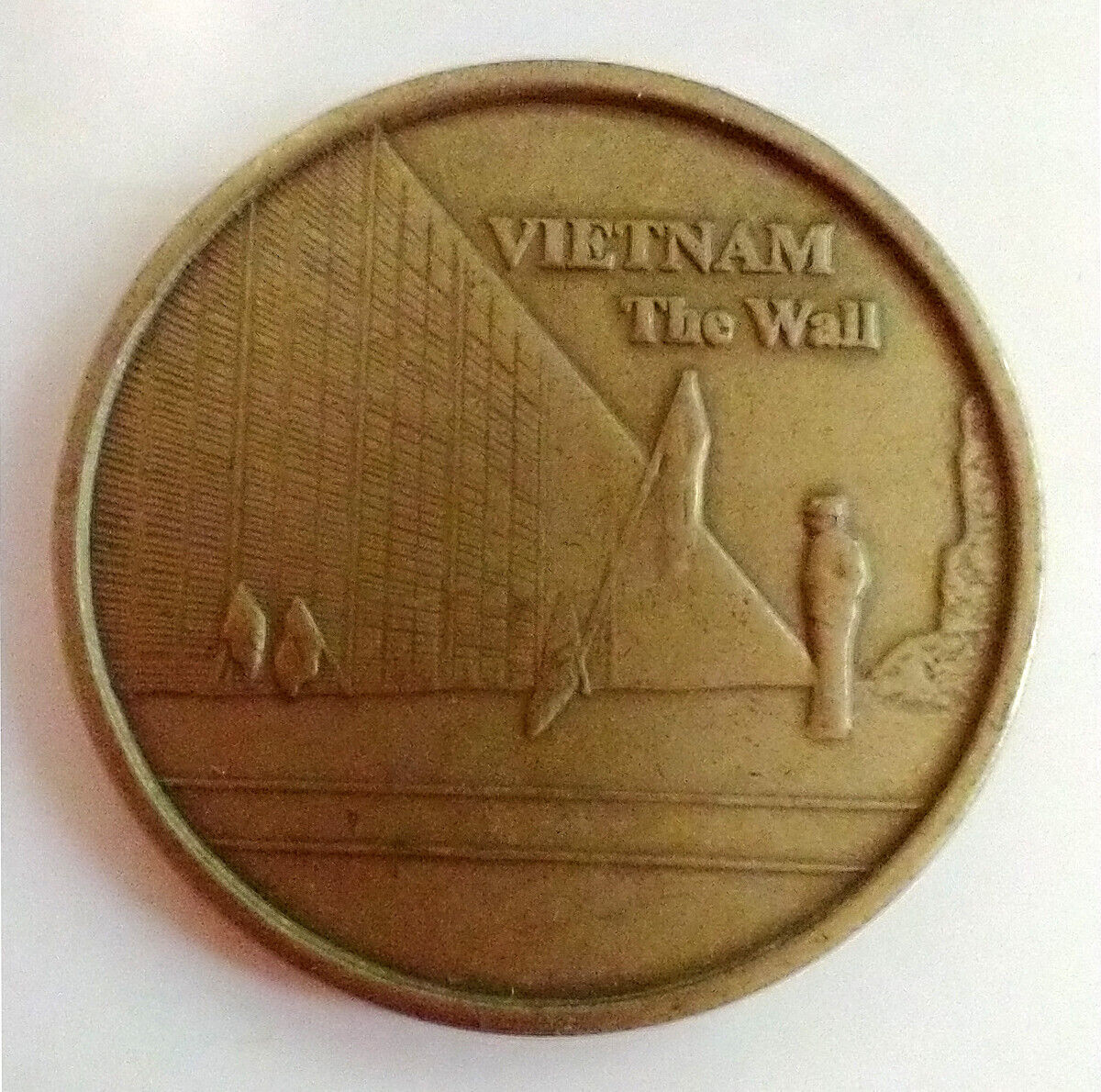 U.S. AMERICAN LEGION VIETNAM THE WALL OF VETERANS LIMITED EDITION CHALLENGE COIN