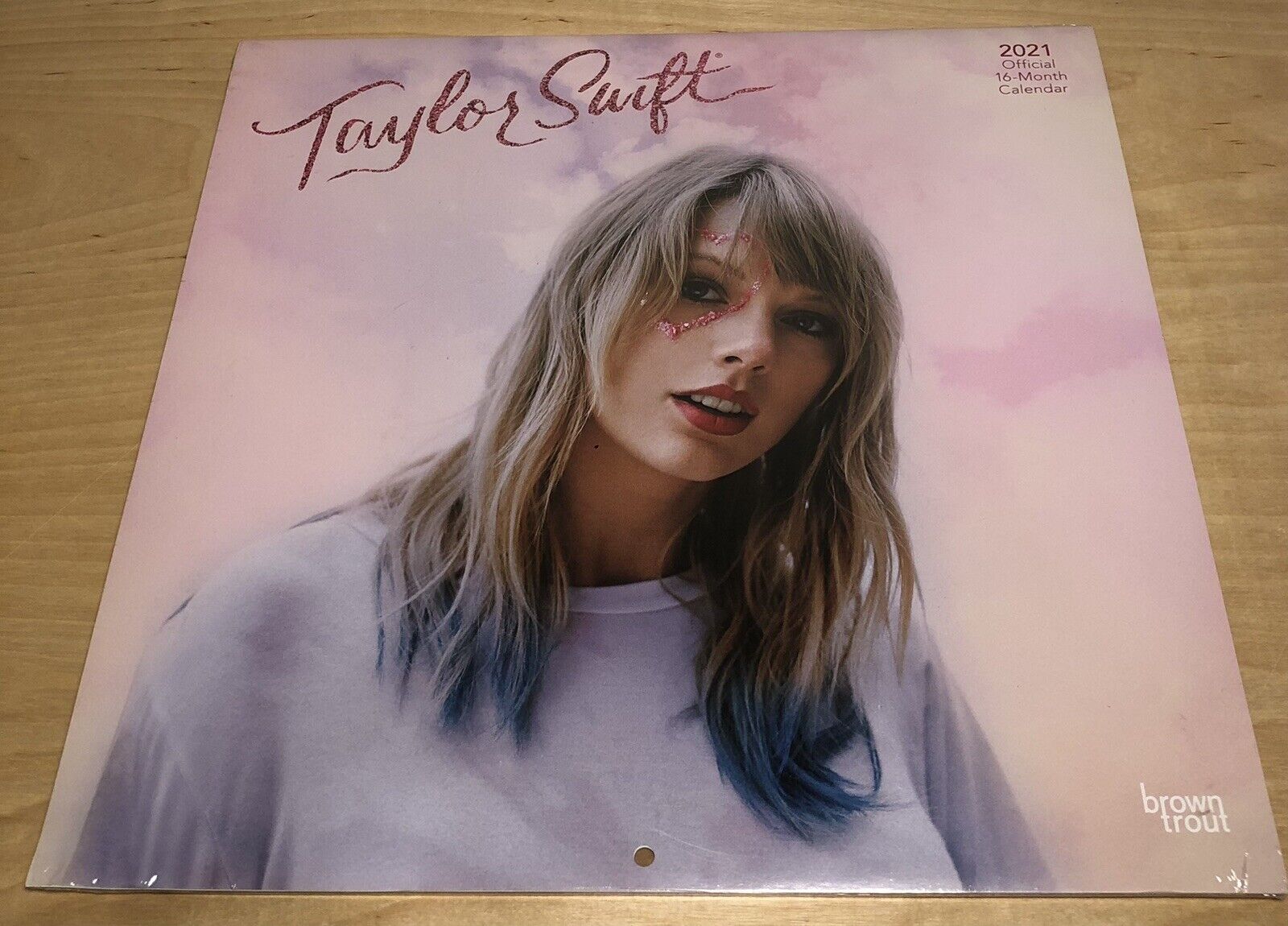 2021 Taylor Swift OFFICIAL 16 Mo Calendar by Brown Trout (BRAND NEW in Plastic)