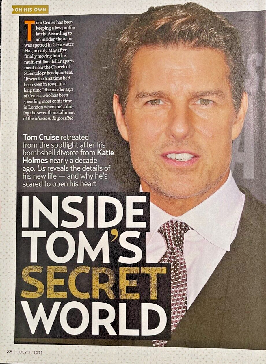 2021 Tom Cruise Inside His Secret World