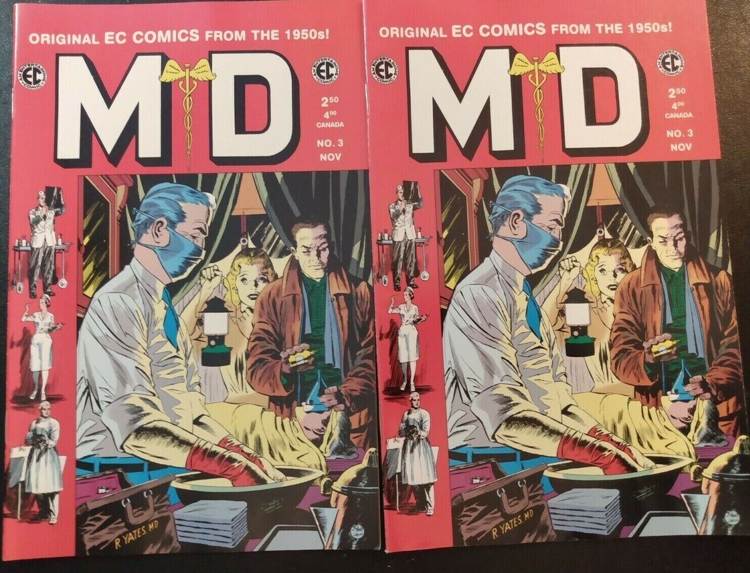 x(3) M.D. #3 1999 Comic Book Gemstone EC Reprint 