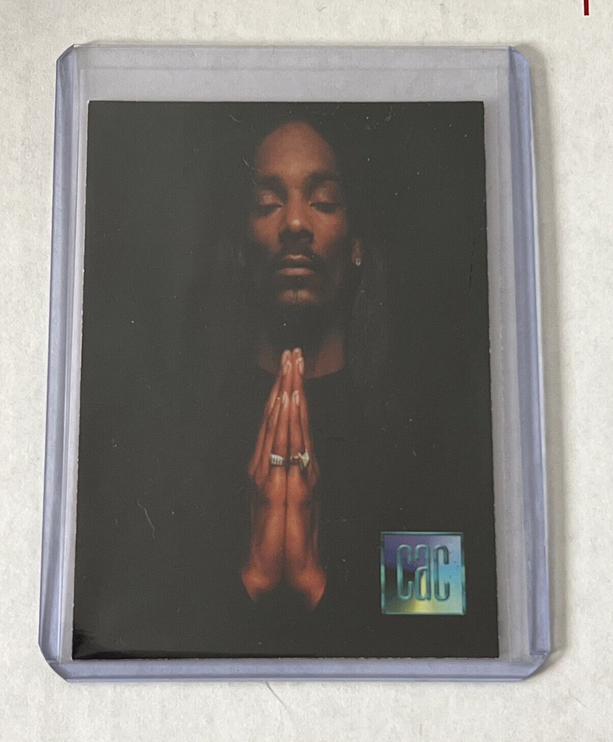 1998 Dada Footwear Collectible Artist Cards Platinum RC #SNDO Snoop Dogg (error)