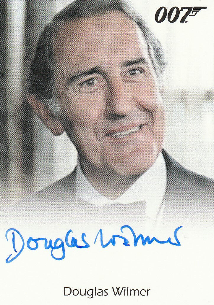 James Bond 50th Anniversary Fullbleed autograph card     Douglas Wilmer