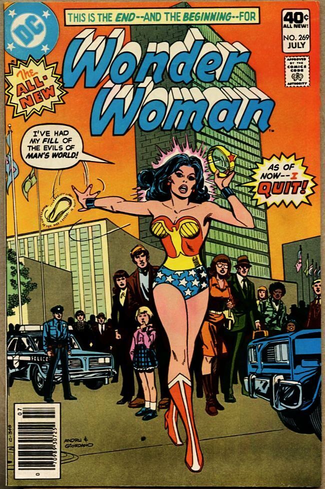 Wonder Woman #269-1980 fn+ 6.5 Ross Andru Wally Wood Gerry Conway 