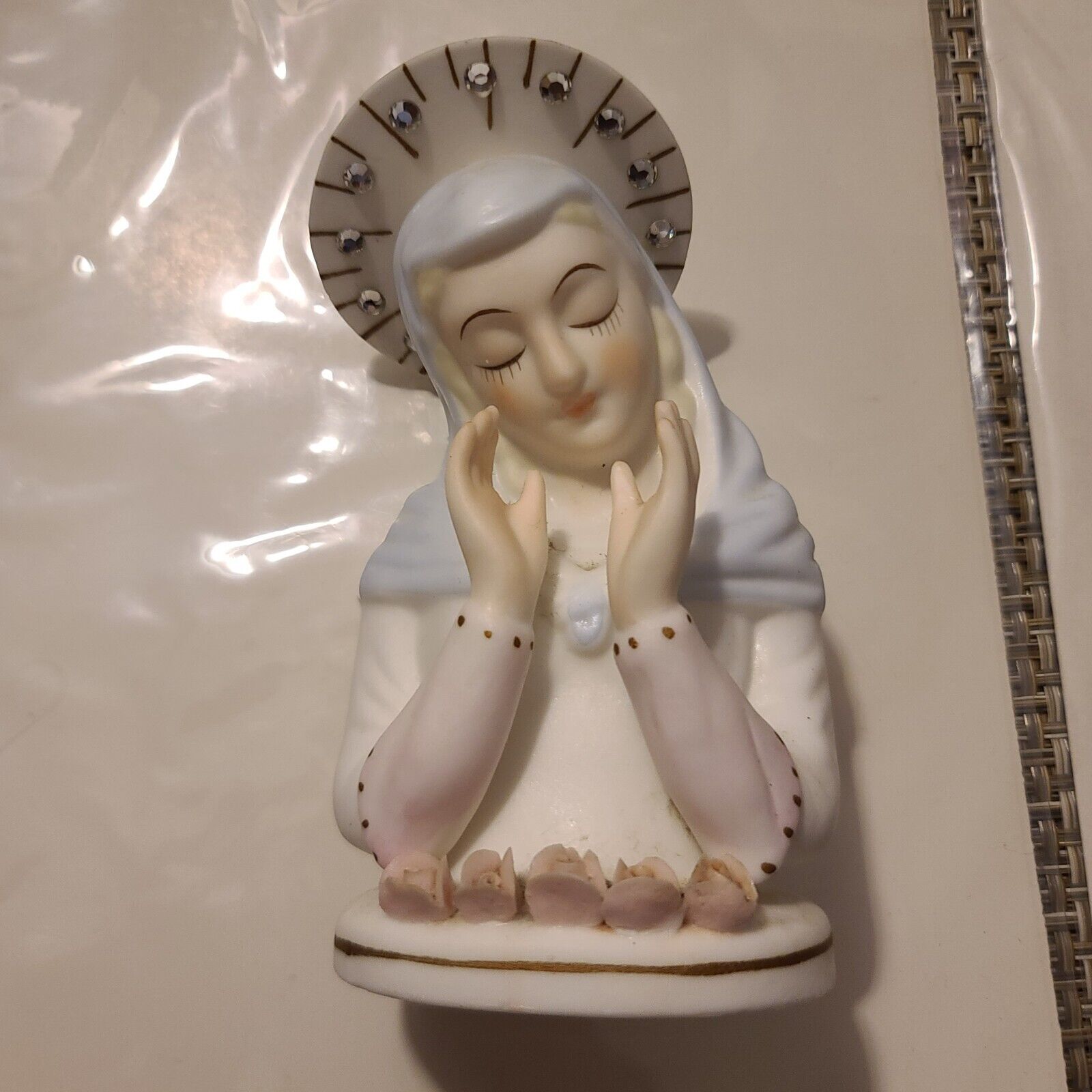 1998 Ceramic Madonna Statue
