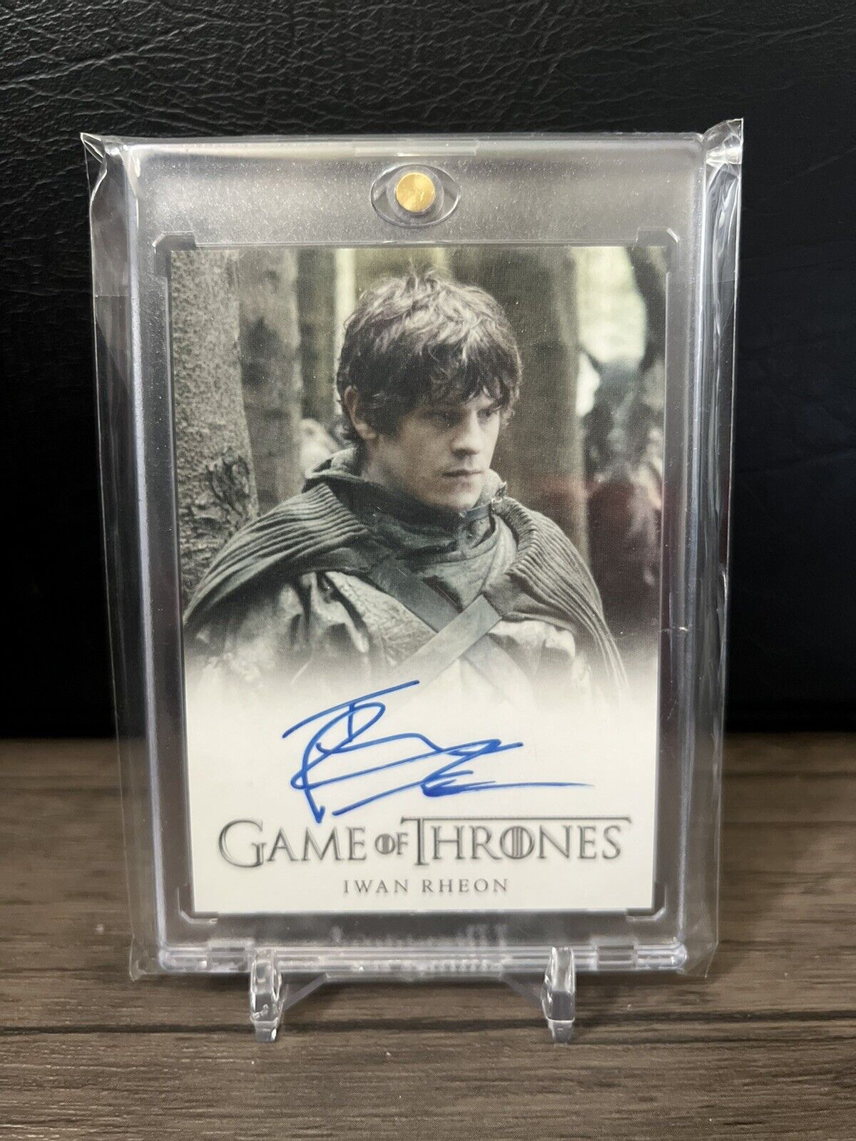 2013 Game of Thrones Iwan Rheon Full Bleed Autograph Ramsay Bolton
