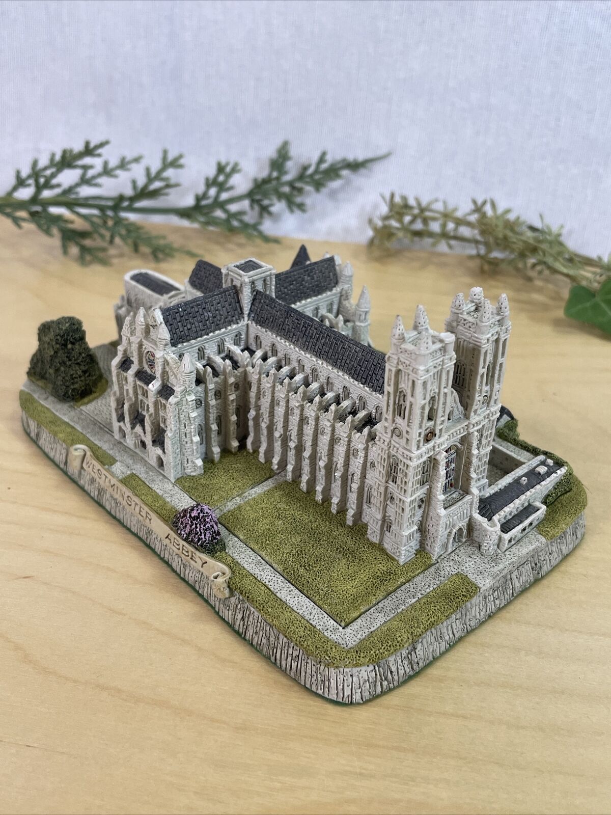 Vintage Westminster Abbey London Miniature Fraser Creations- Made in Scotland UK