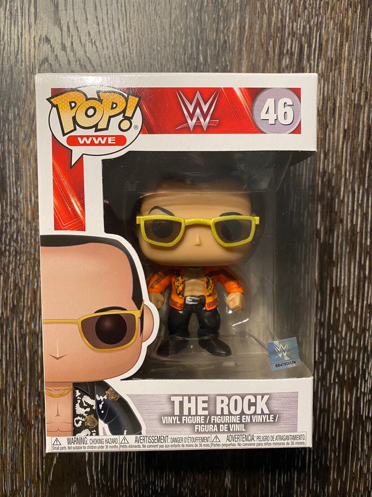 The Rock WWE Funko Pop