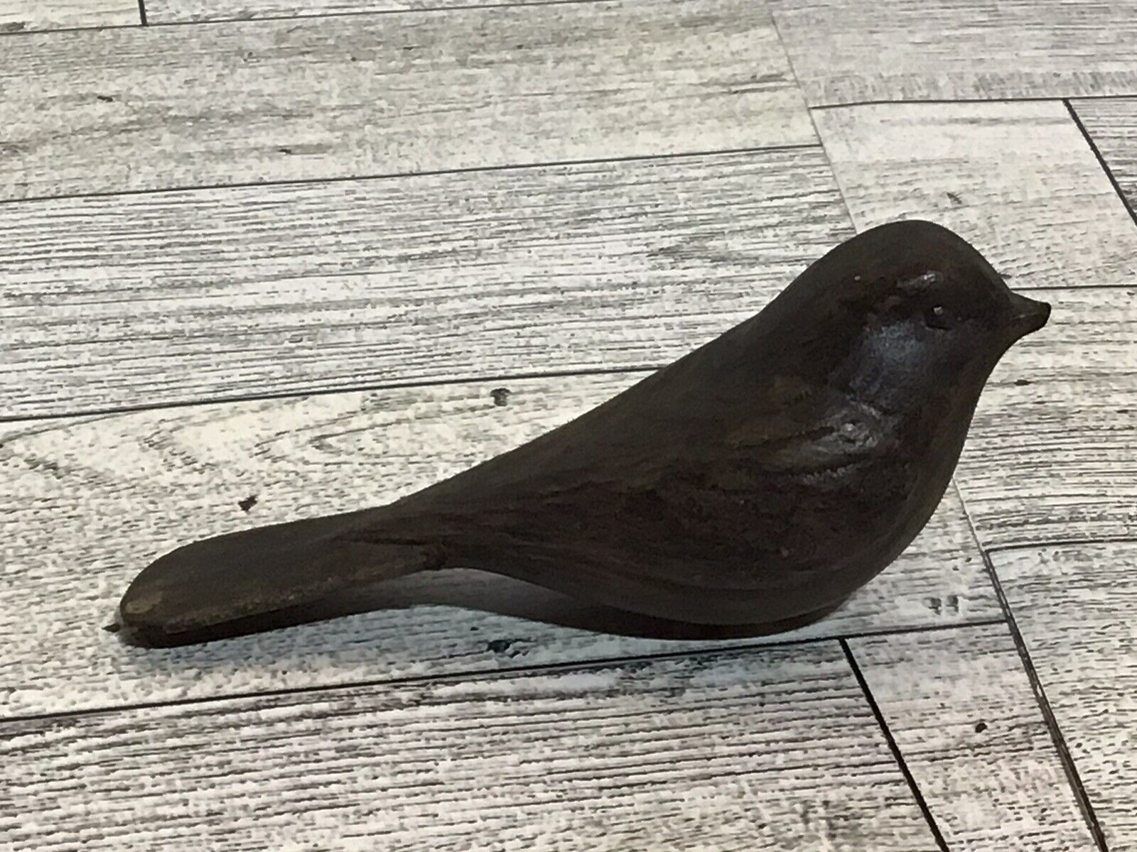 Small Wooden Bird Sculpture