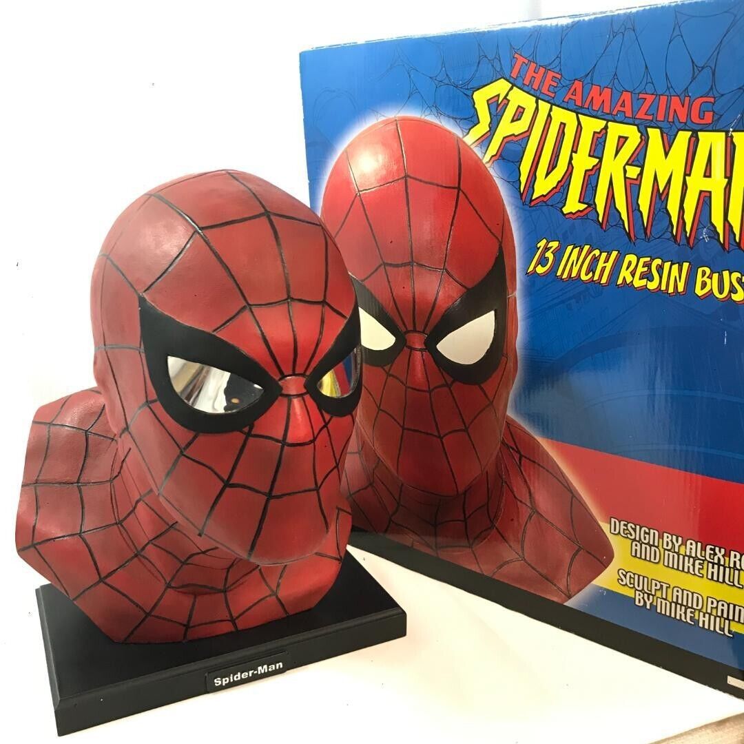 Spiderman Bust Sculpture Alex Ross & Mike Hill 1:1 13\