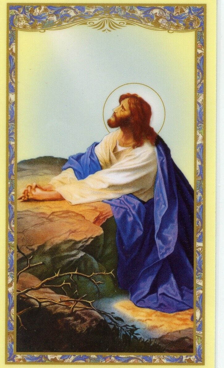 I SAID A PRAYER FOR YOU TODAY - Laminated  Holy Cards.  QUANTITY 25 CARDS