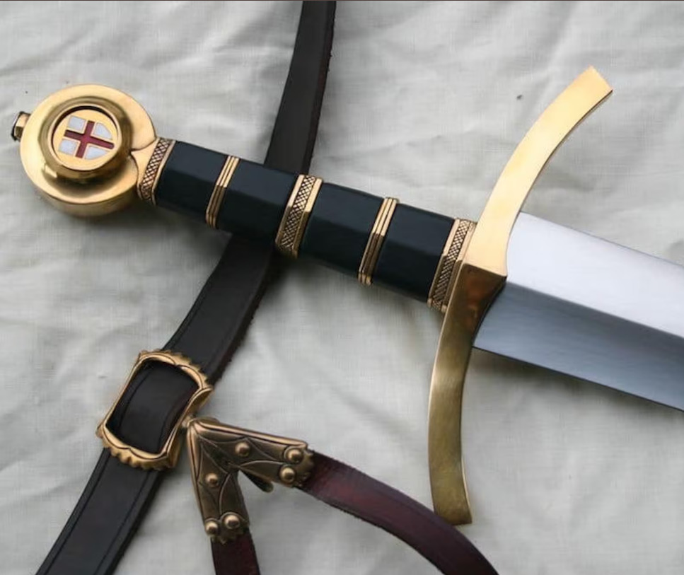 Medieval Knights Sword, Handmade Sword, Knights Templar Swords,Functional Sword,