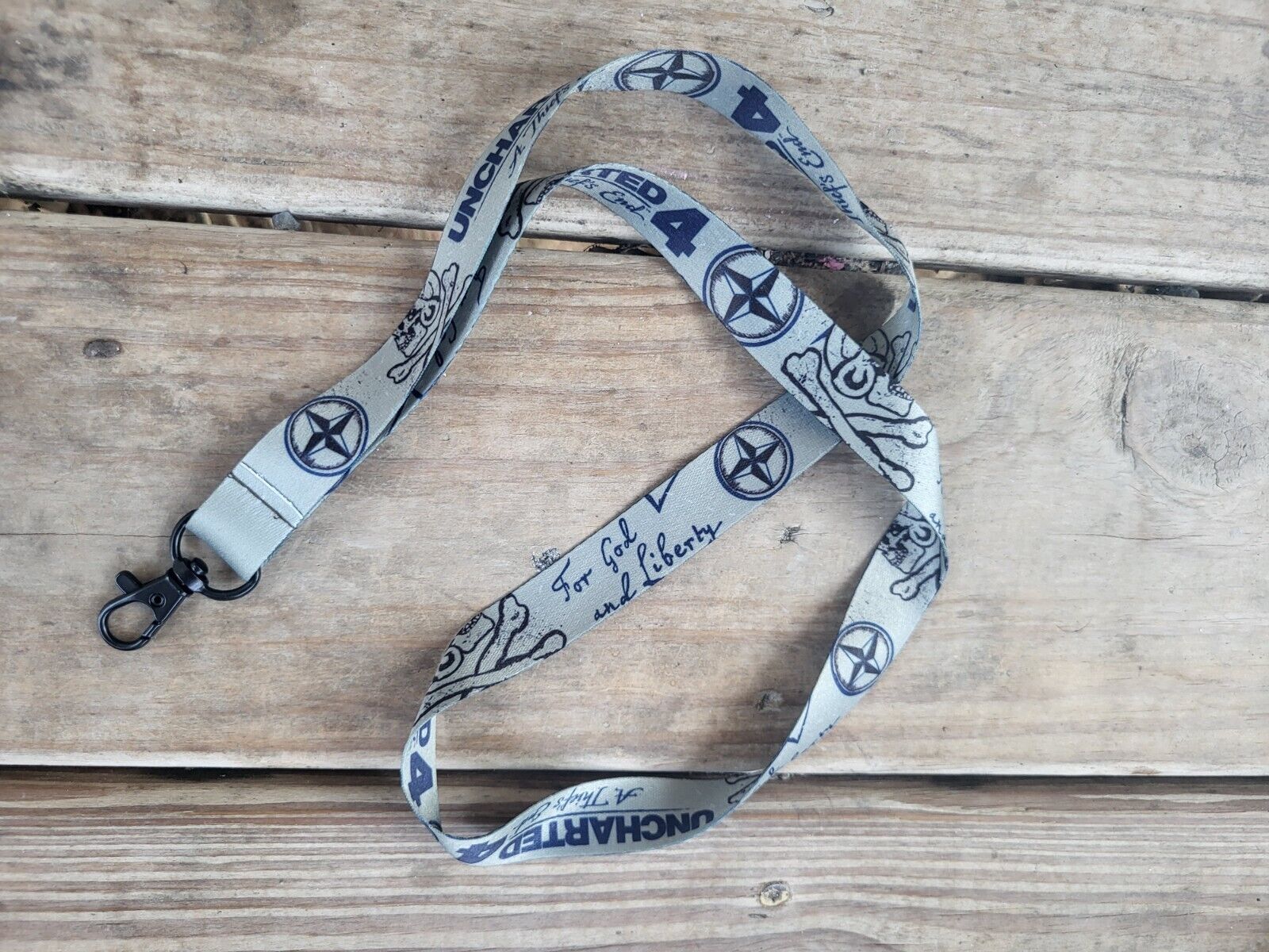 PlayStation PAX 2016 Lanyard Uncharted 4 A Thief\'s End Map Loot Crate