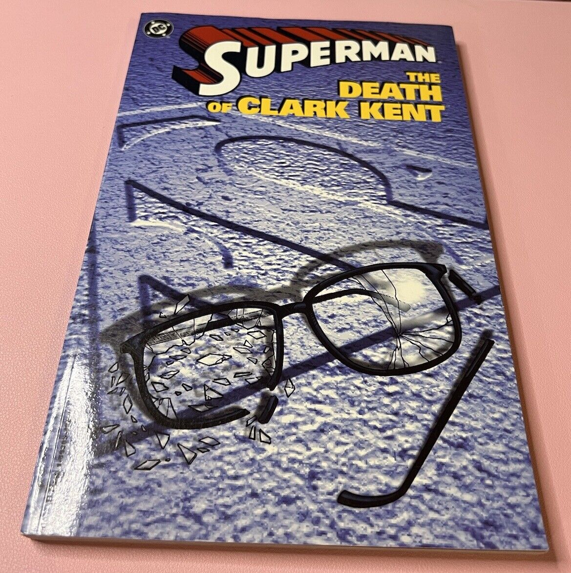 DC Comics Superman The Death of Clark Kent (1997) TPB - First printing