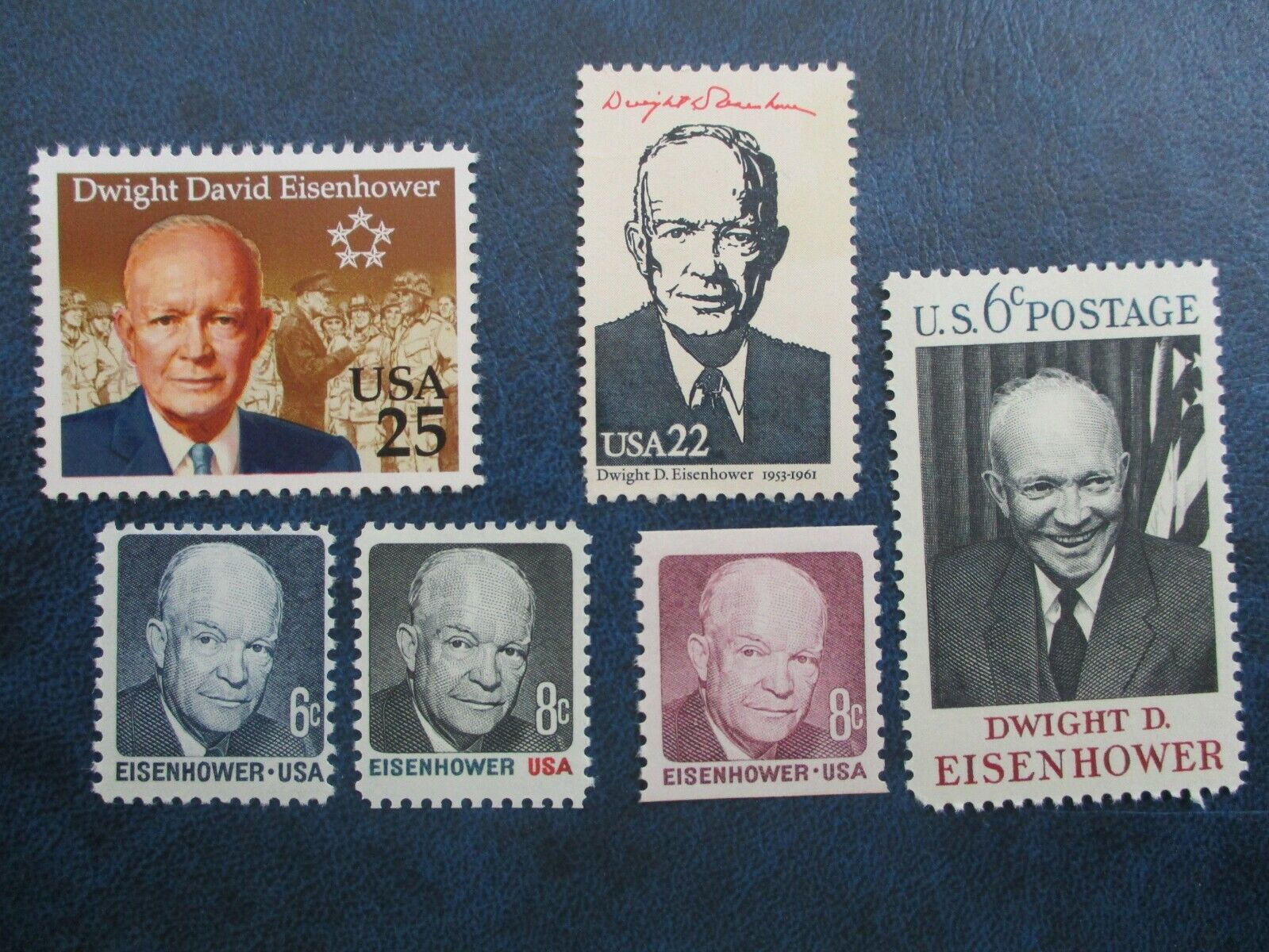 Dwight D. Eisenhower Stamp U.S.  Collection