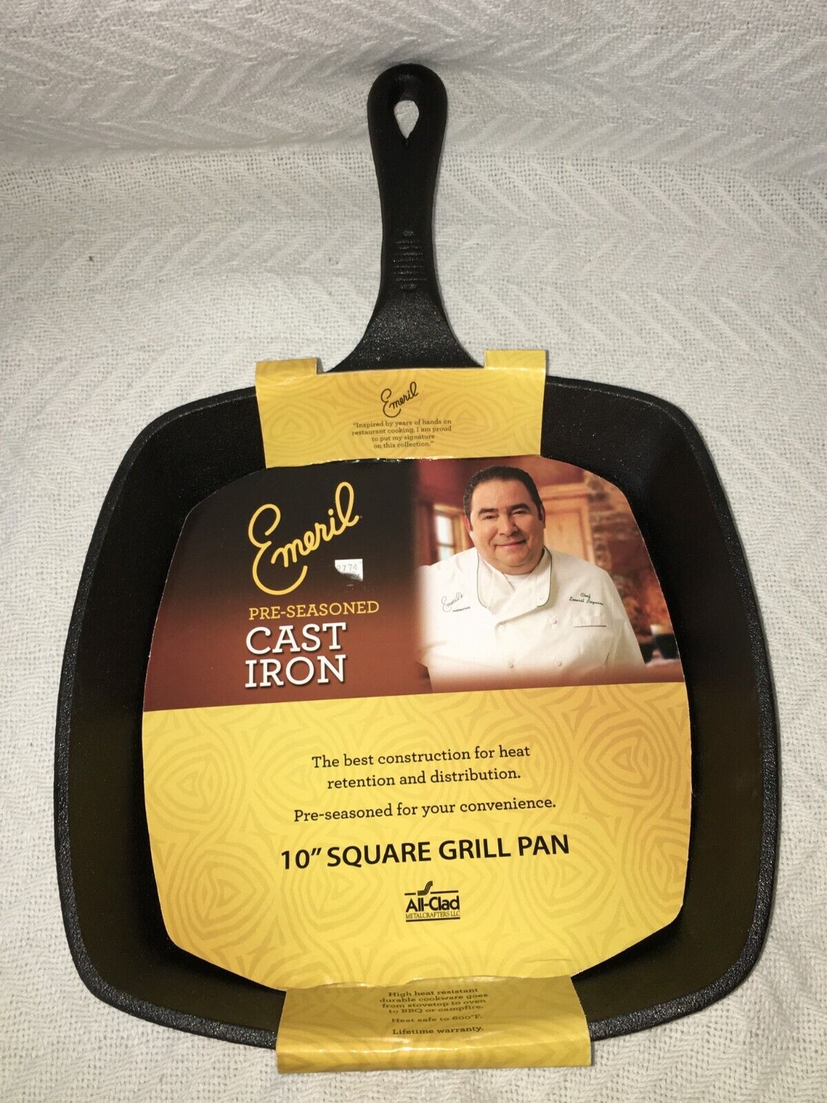 New With Tags EMERIL Pre-Seasoned 10\