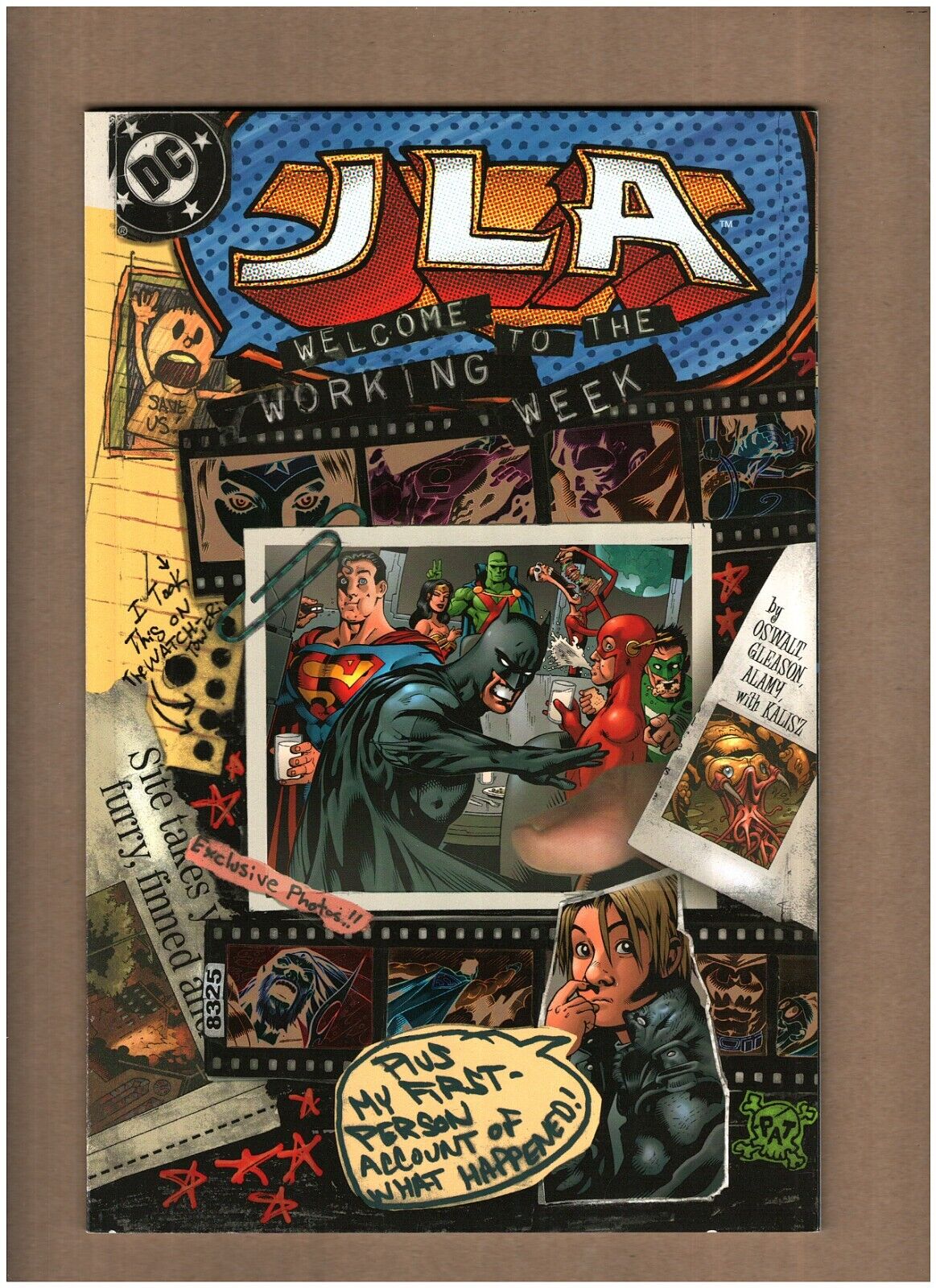 JLA Welcome to the Working Week DC Comics 2003 Patton Oswalt NM- 9.2