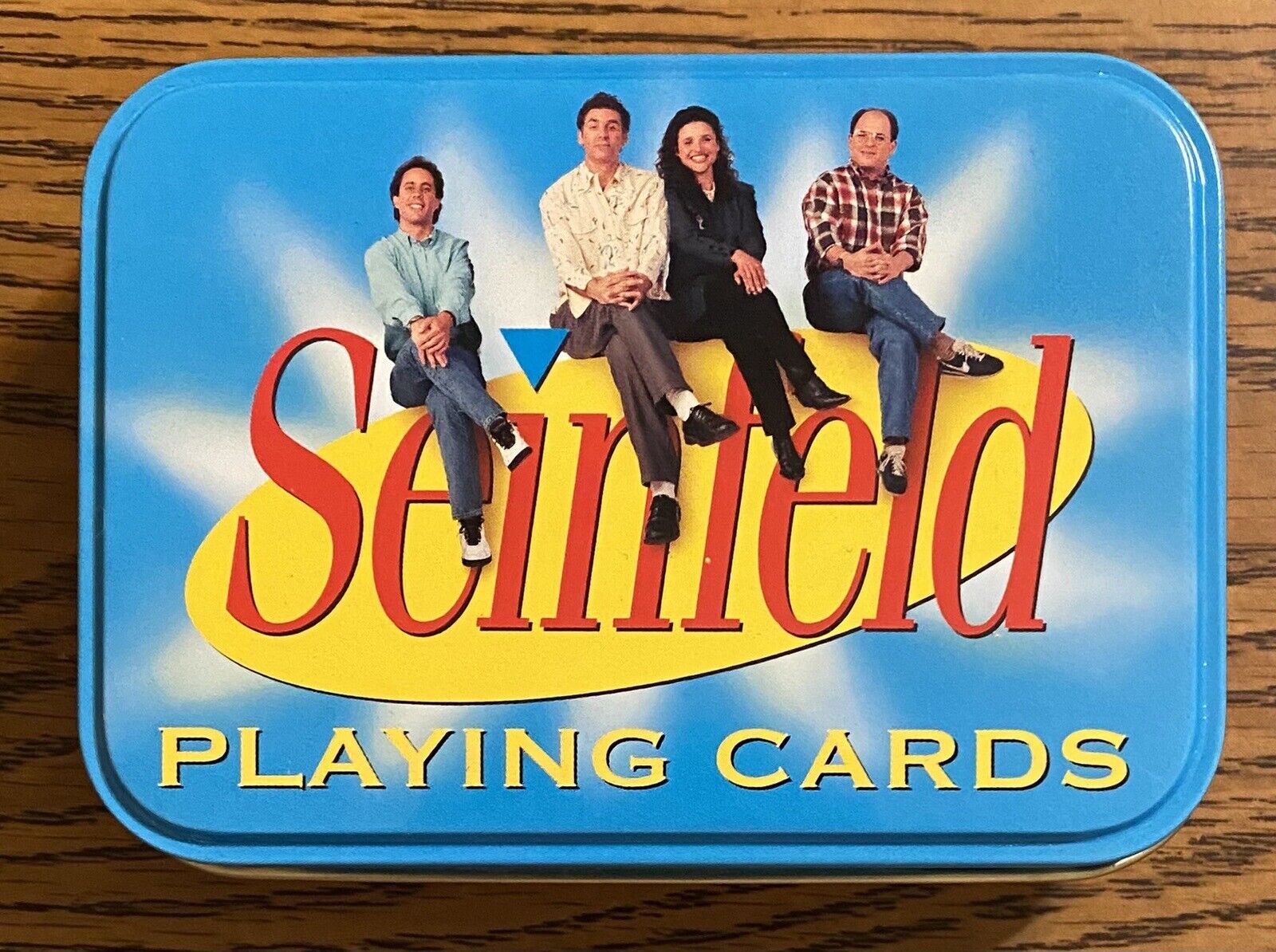 Seinfeld Deck Of Playing Cards In Metal Collectible Tin 2004