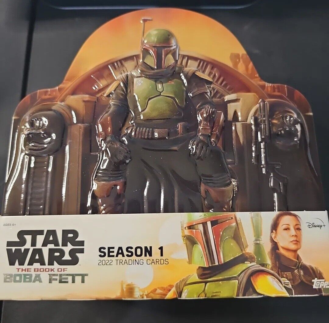 2022 Topps Star Wars The Book of Boba Fett 1-100 Card Complete Set In Tin