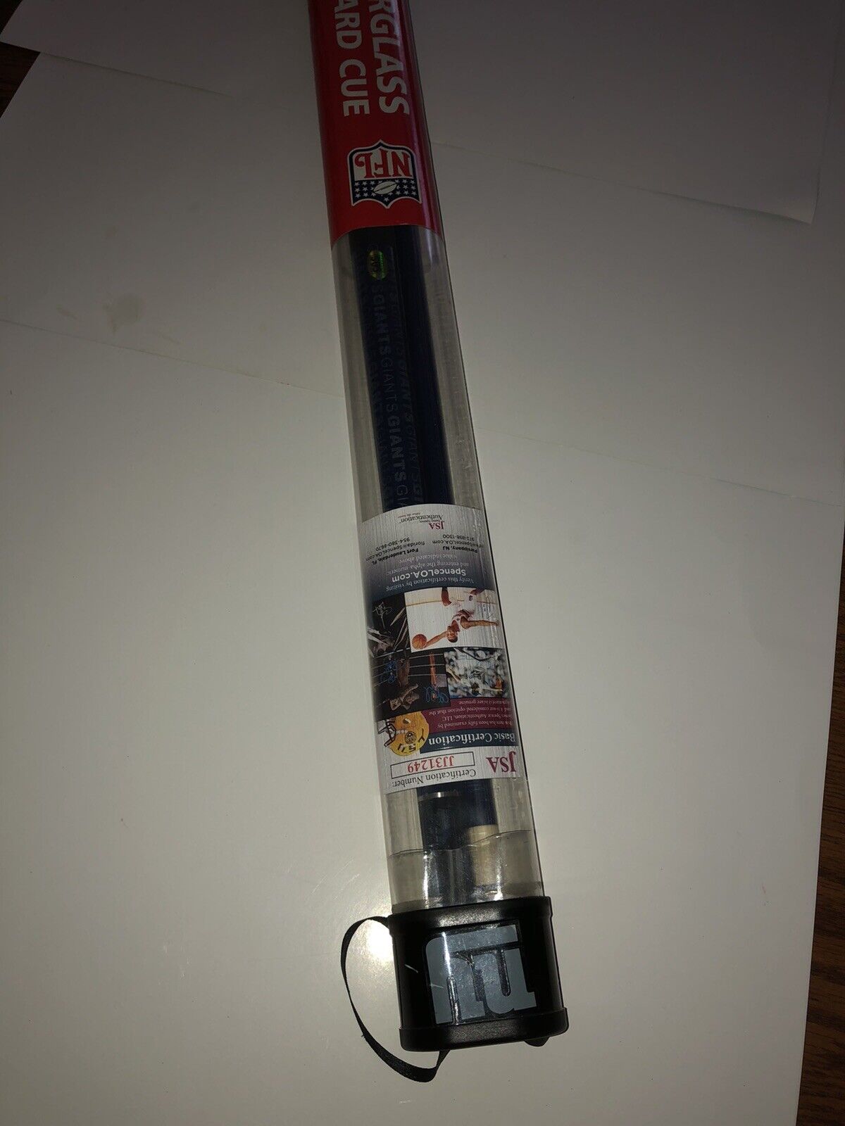 Lawrence Taylor NY Giants sports autograph Pool Cue Stick