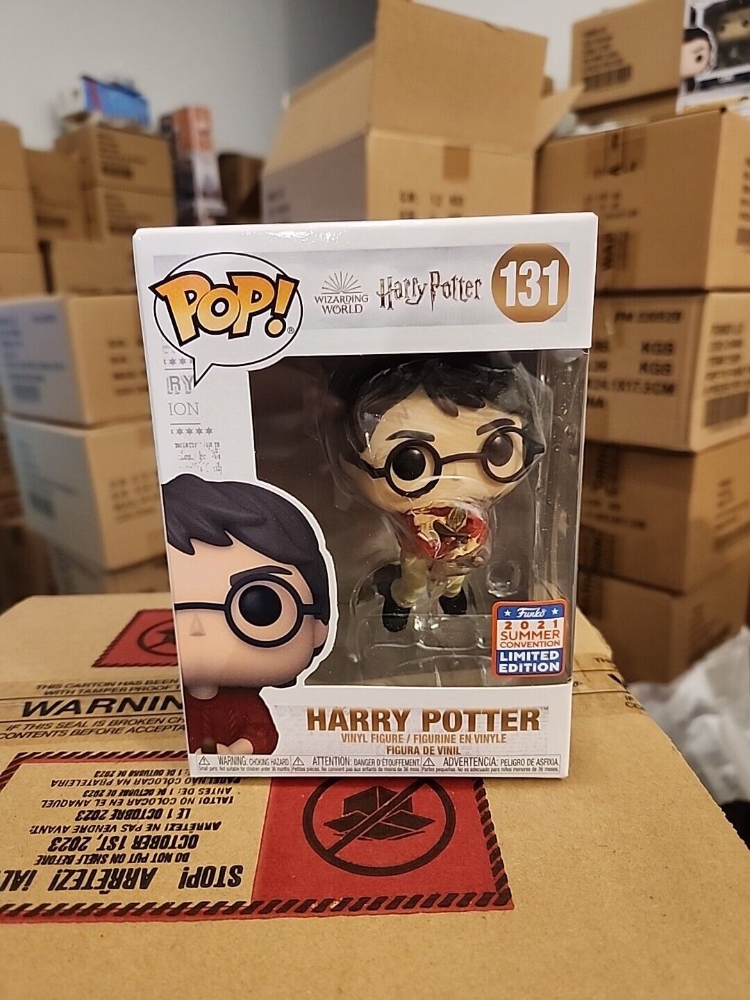 Funko Pop: Harry Potter - Harry Potter w/ Winged Key #131 2021 SDCC Exclusive