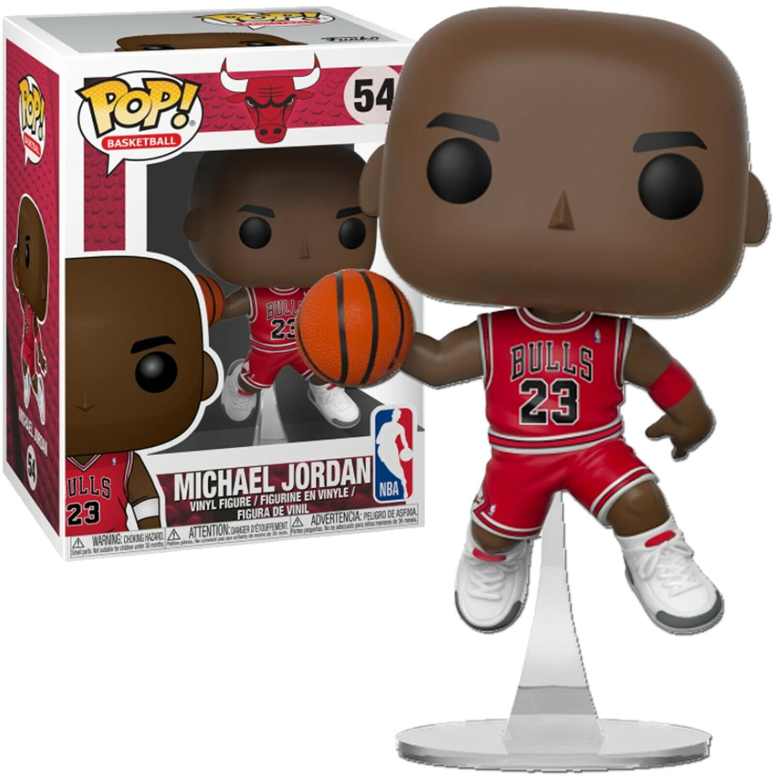 Funko Pop  MICHAEL JORDAN #54 NBA Bulls Basketball Vinyl Figurine