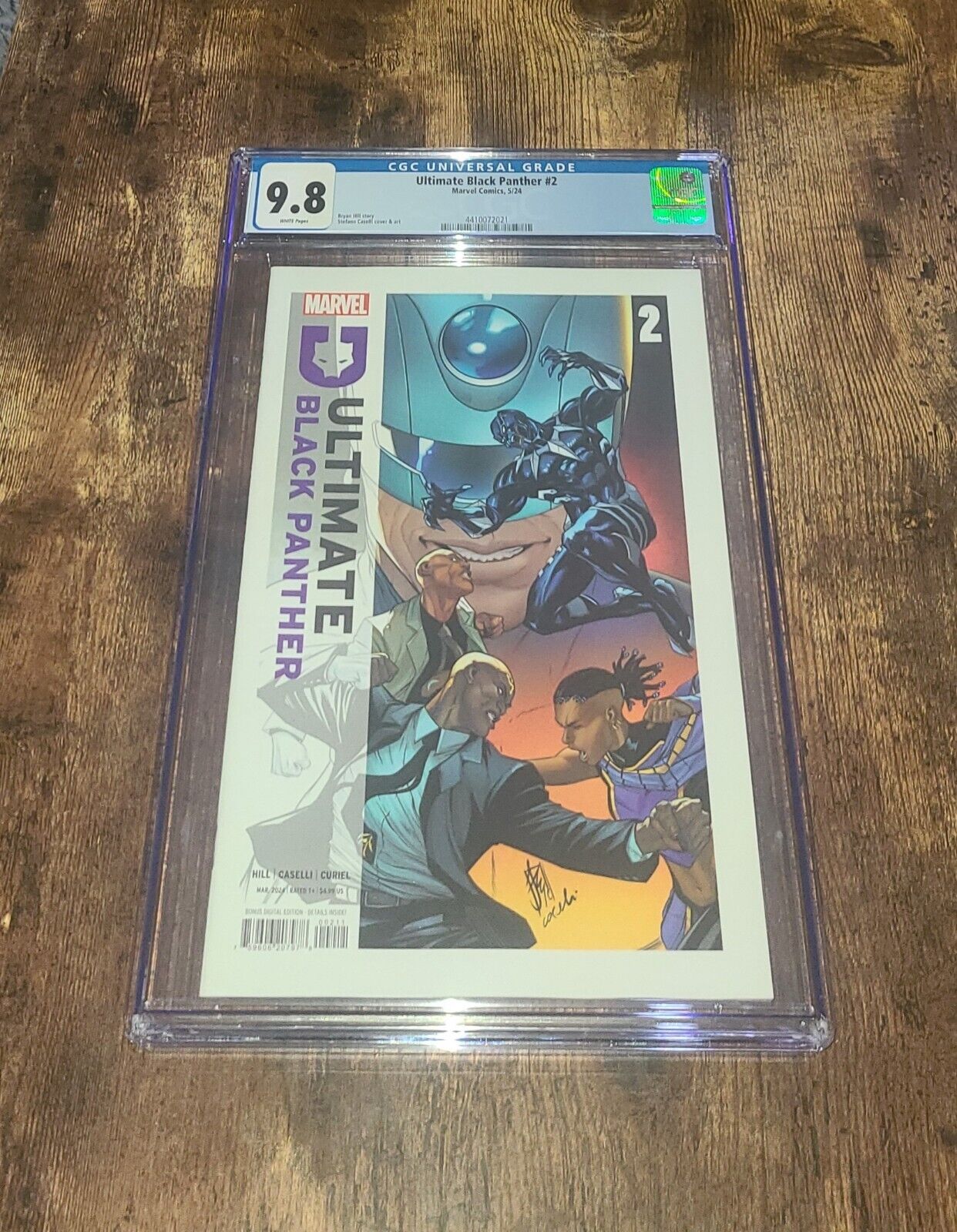 Ultimate Black Panther #2 CGC 9.8 Cover A 1st Print 1st Killmonger Shuri