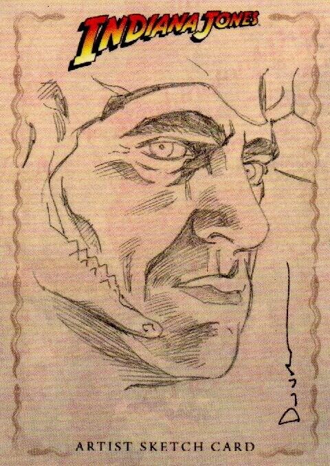 Indiana Jones Heritage - Jan Duursema 'Mola Ram' Sketch Card