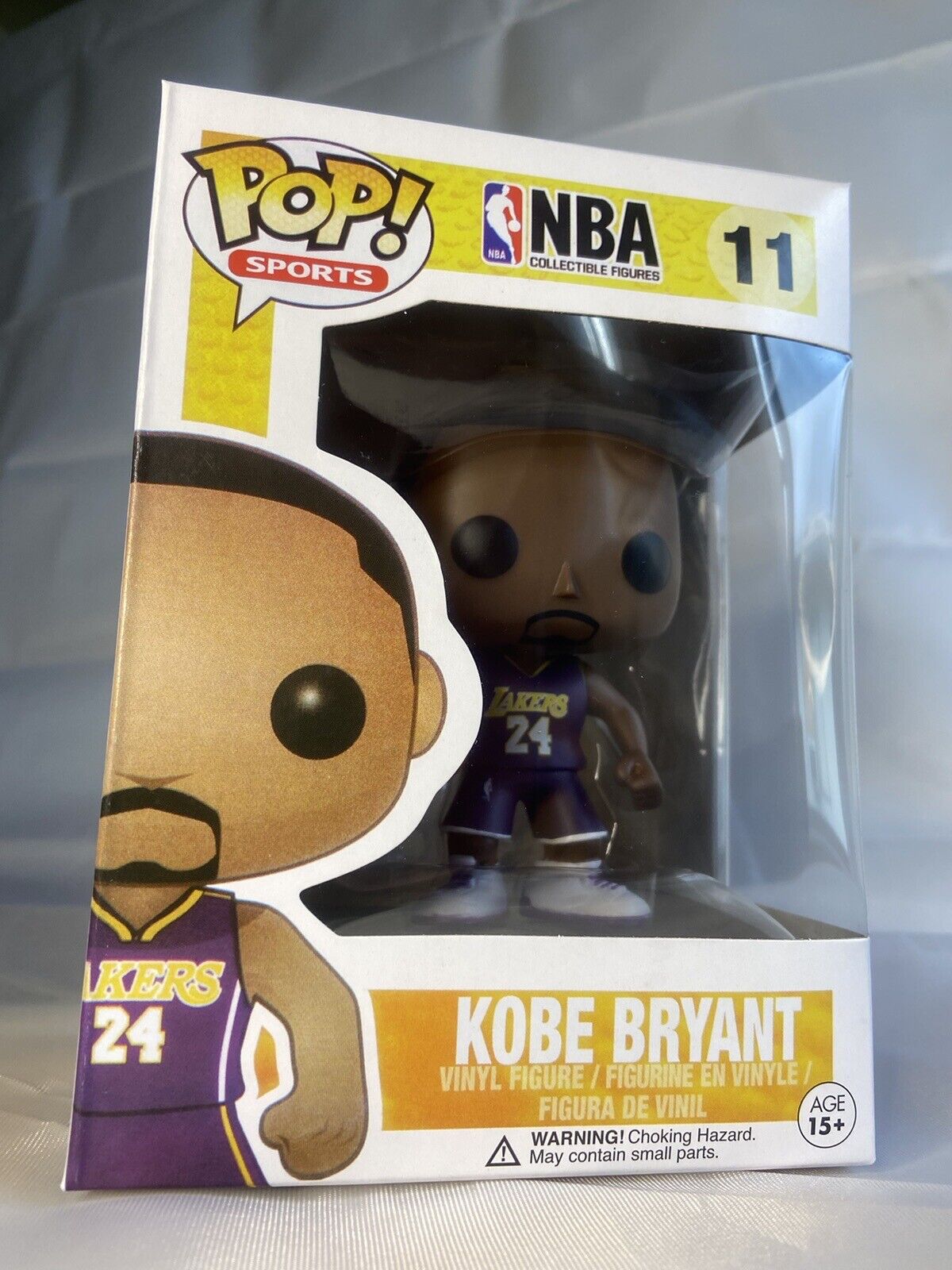 Funko Pop NBA Kobe Bryant 11, Purple 24 Jersey