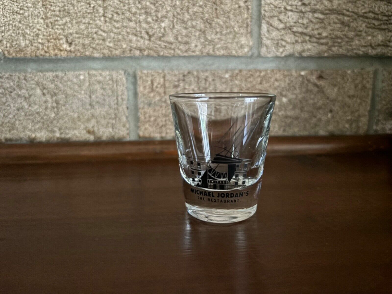 Michael Jordan's The Restaurant Shot Glass