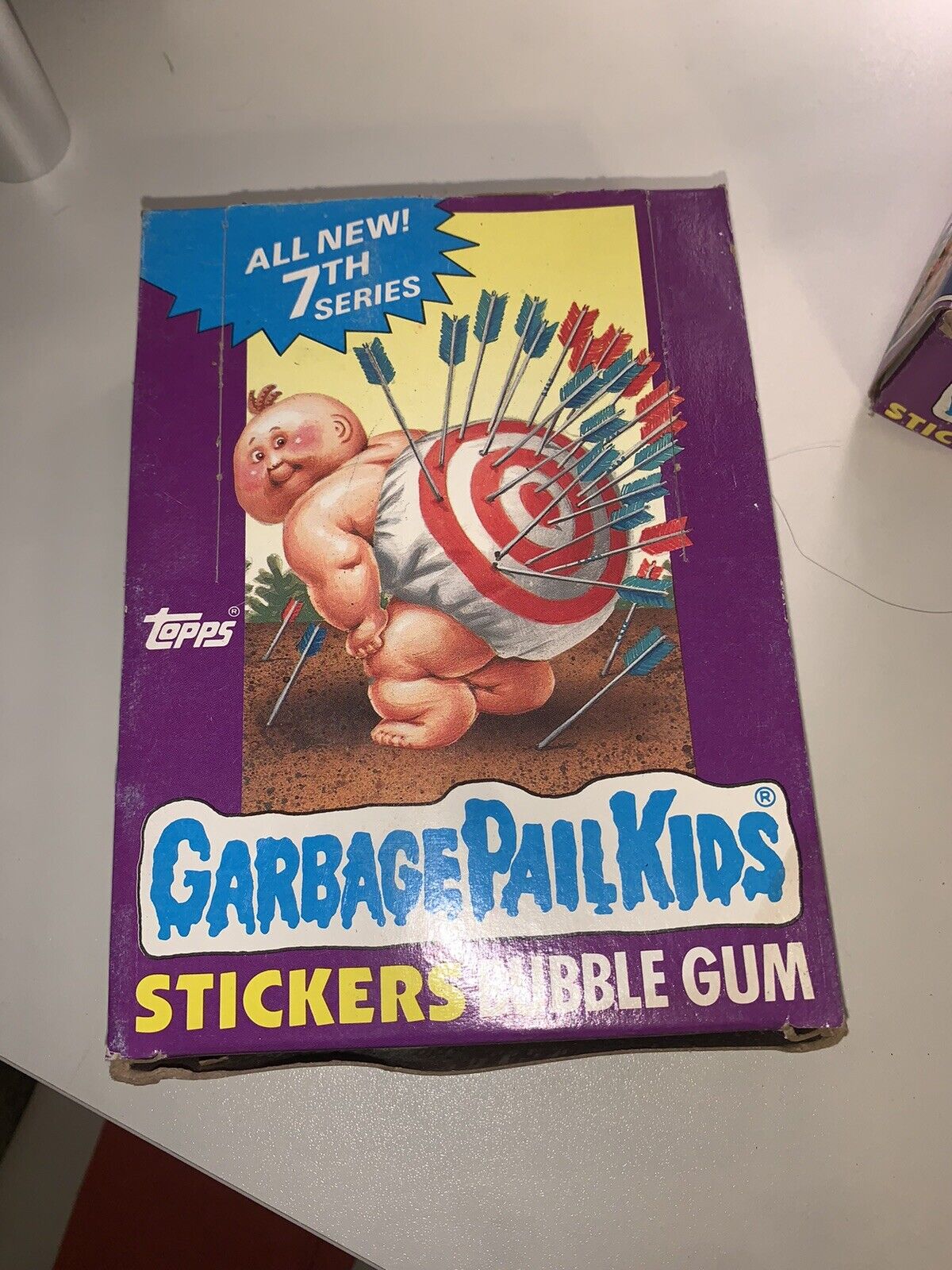 1987 Topps Garbage Pail Kids Series 7 Wax Box 48 BBCE With 25 Cent