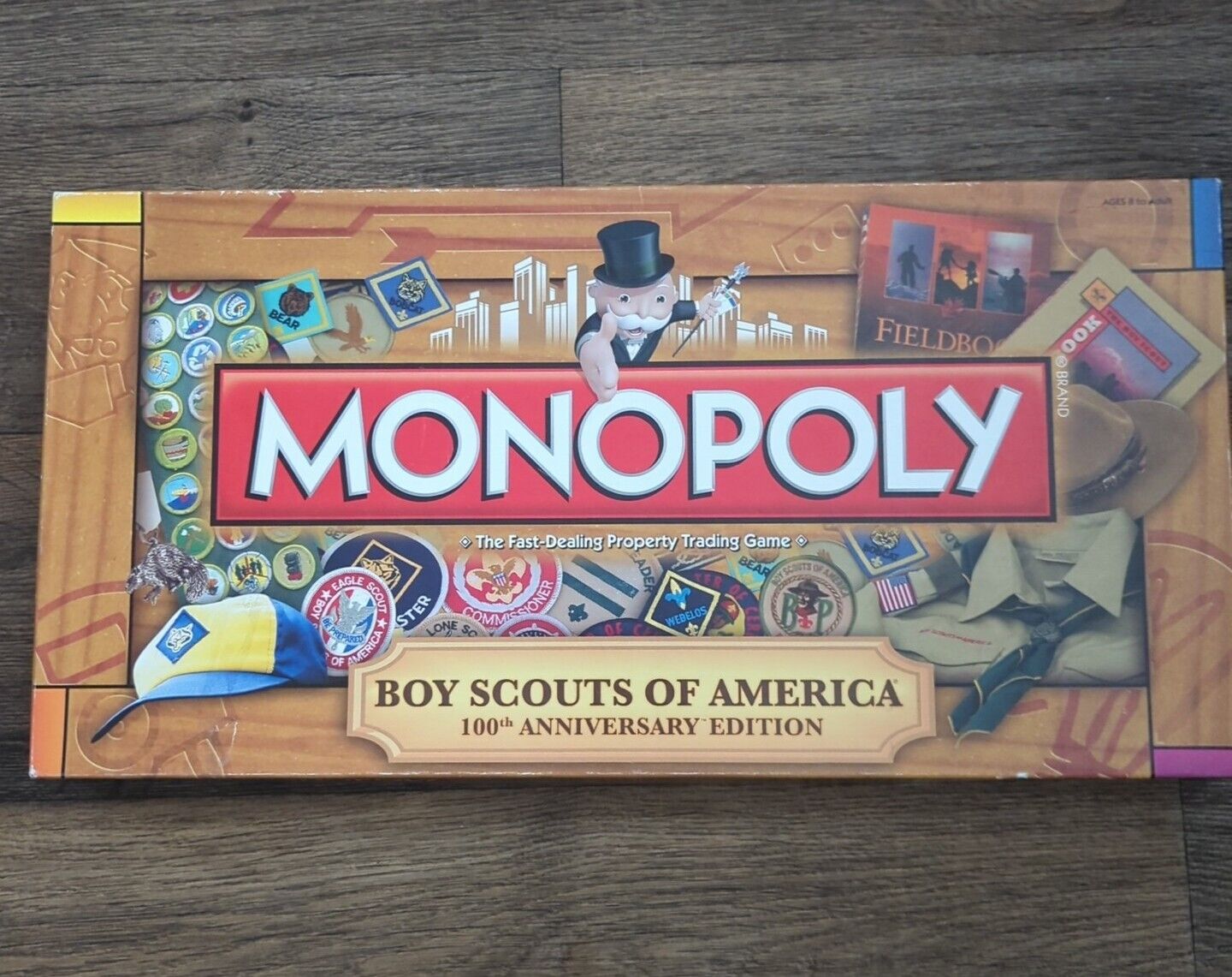 BSA 100th Anniversary Boy Scouts of America 2010 Monopoly 100% Complete 