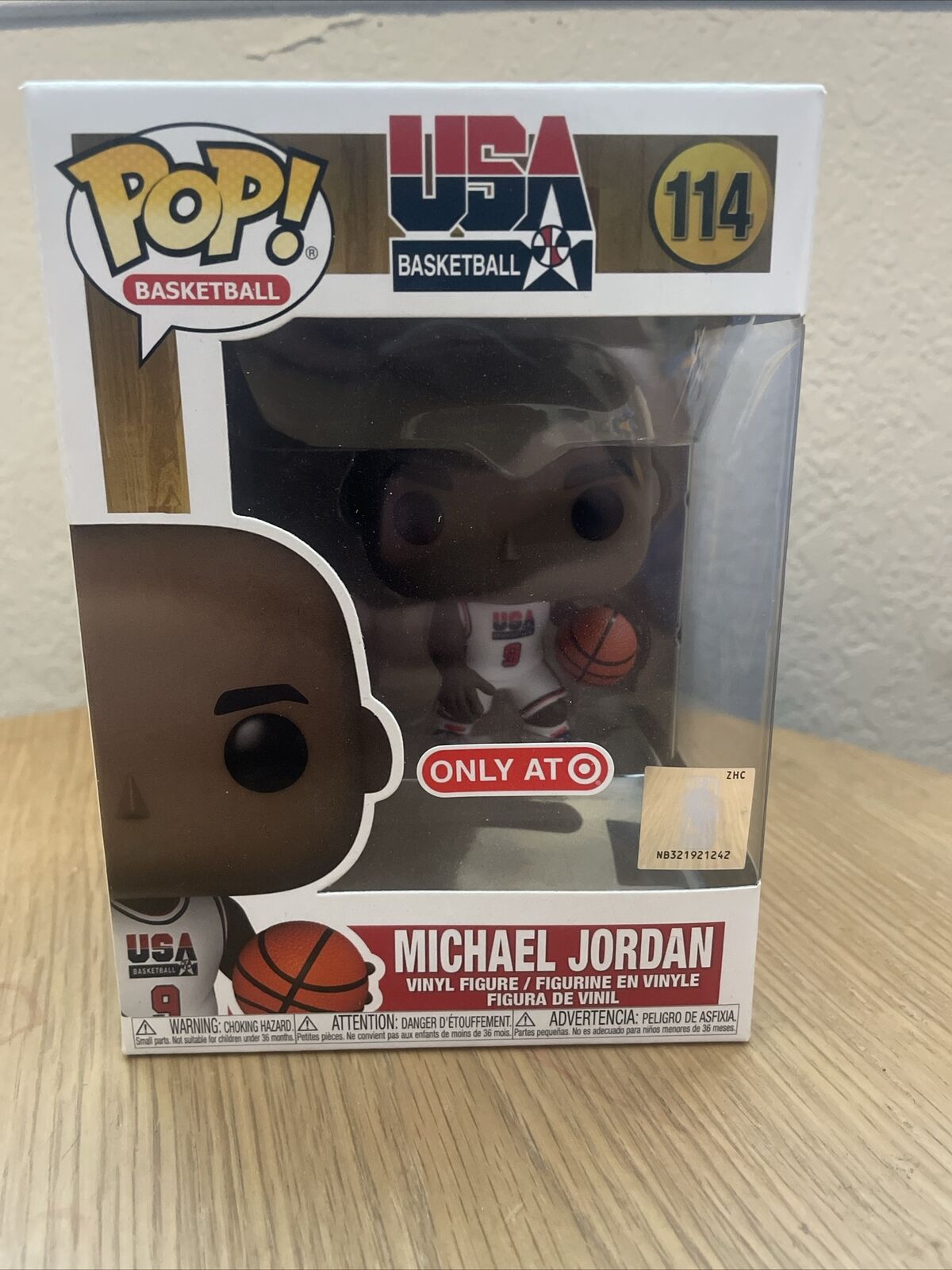 Funko POP Basketball Michael Jordan action figure vinyl figure #114 Exclusive