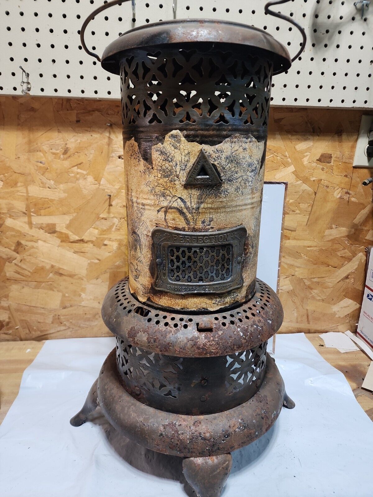 Antique Perfection 525M Kerosene Oil Heater 24\