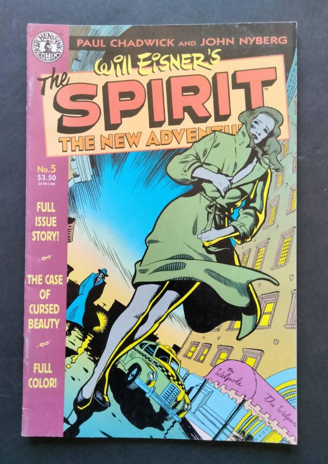 THE SPIRIT THE NEW ADVENTURES #5 Will Eisner Kitchen Sink Comics 1998