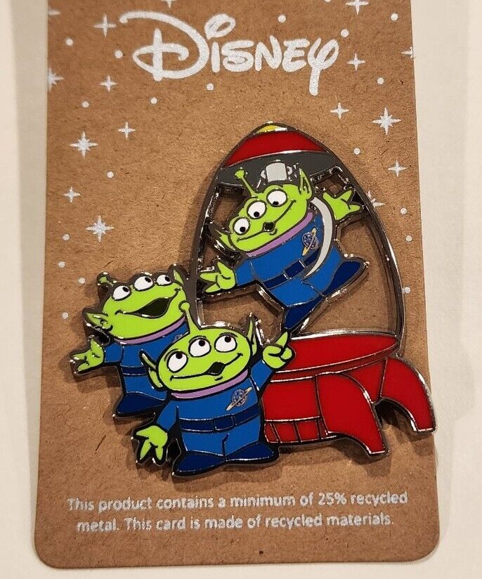 Disney Pixar Toy Story Aliens the Claw Machine Stained Glass Enamel Pin NEW